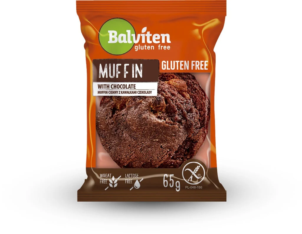 Balviten Gluteeniton Tuplasuklaa Muffinssi (Parasta ennen 17.06.2026)