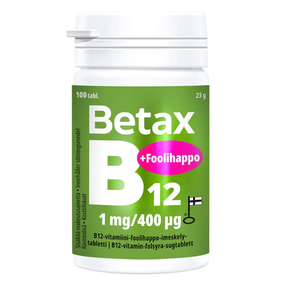 Betax B12 + Foolihappo