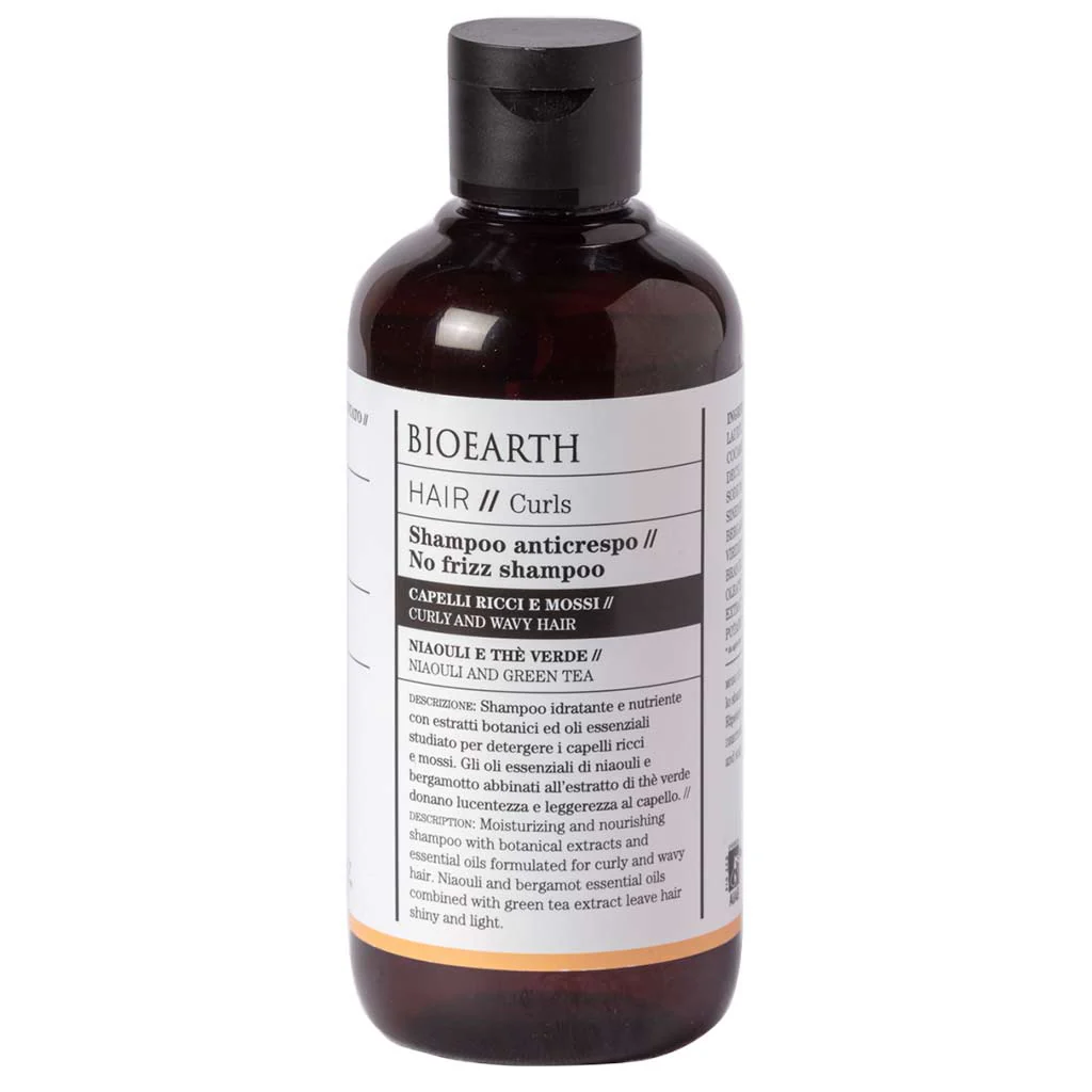 Bioearth HAIR 2.0 Shampoo kiharille hiuksille