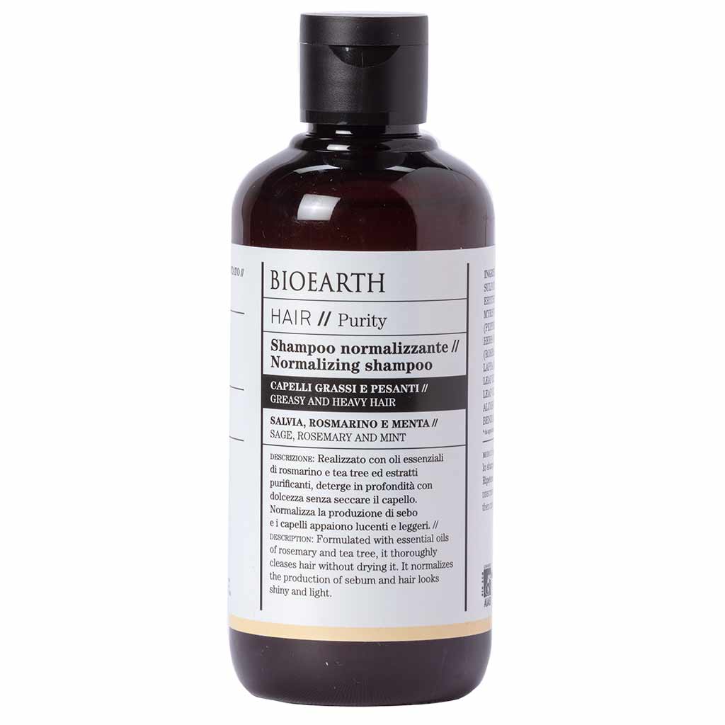Bioearth HAIR 2.0. Shampoo Rasvoittuville hiuksille