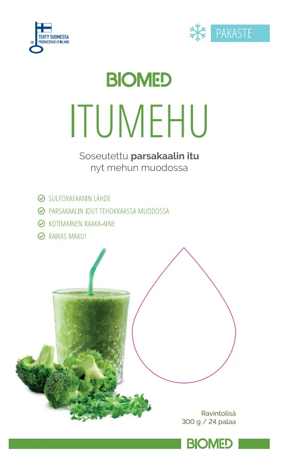 Biomed Parsakaalin Itumehu Jääpalat