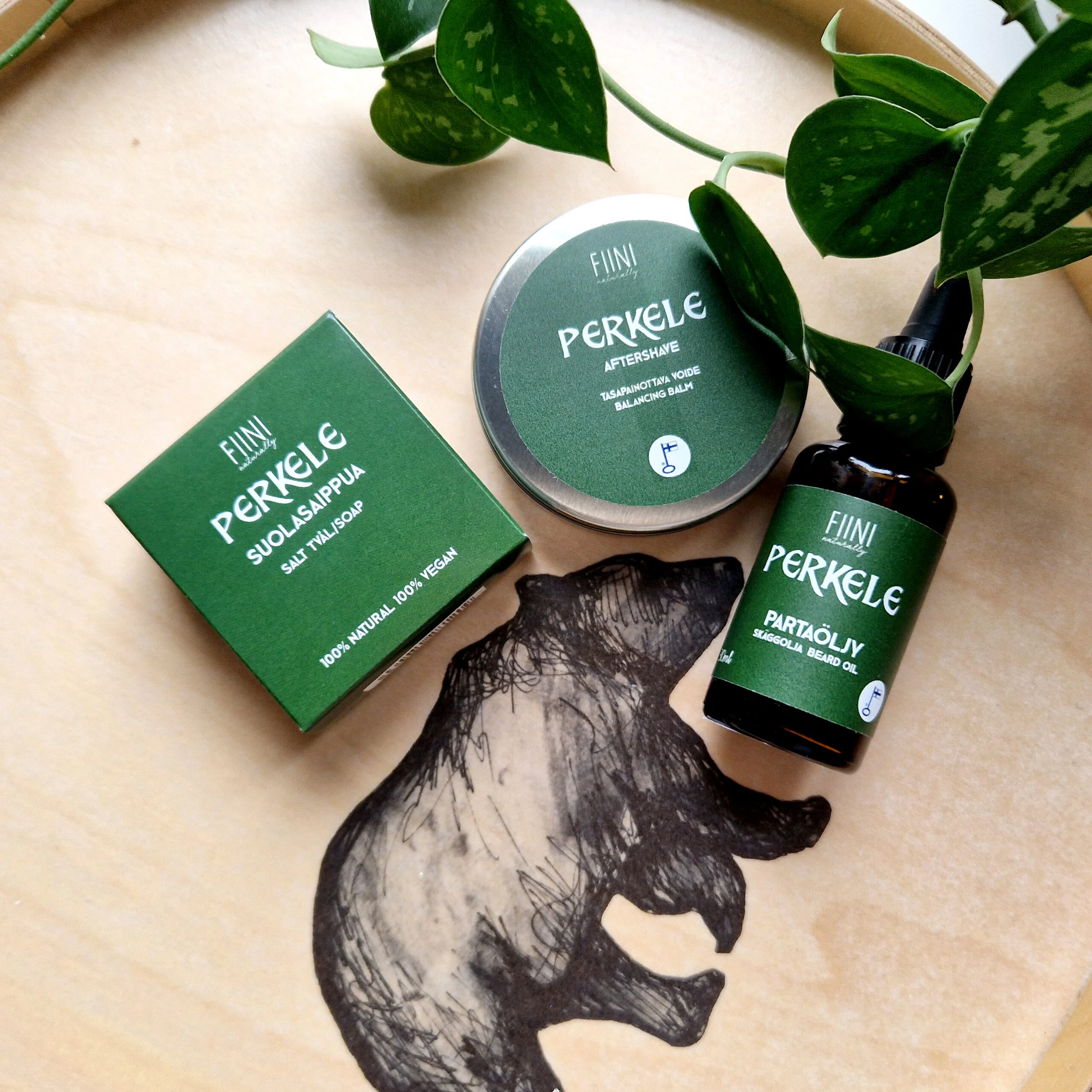 Fiini Naturally Perkele Aftershave - Image 2