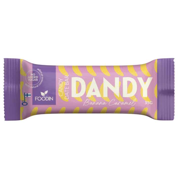 Foodin Dandy Candy Date Bar Banana Caramel
