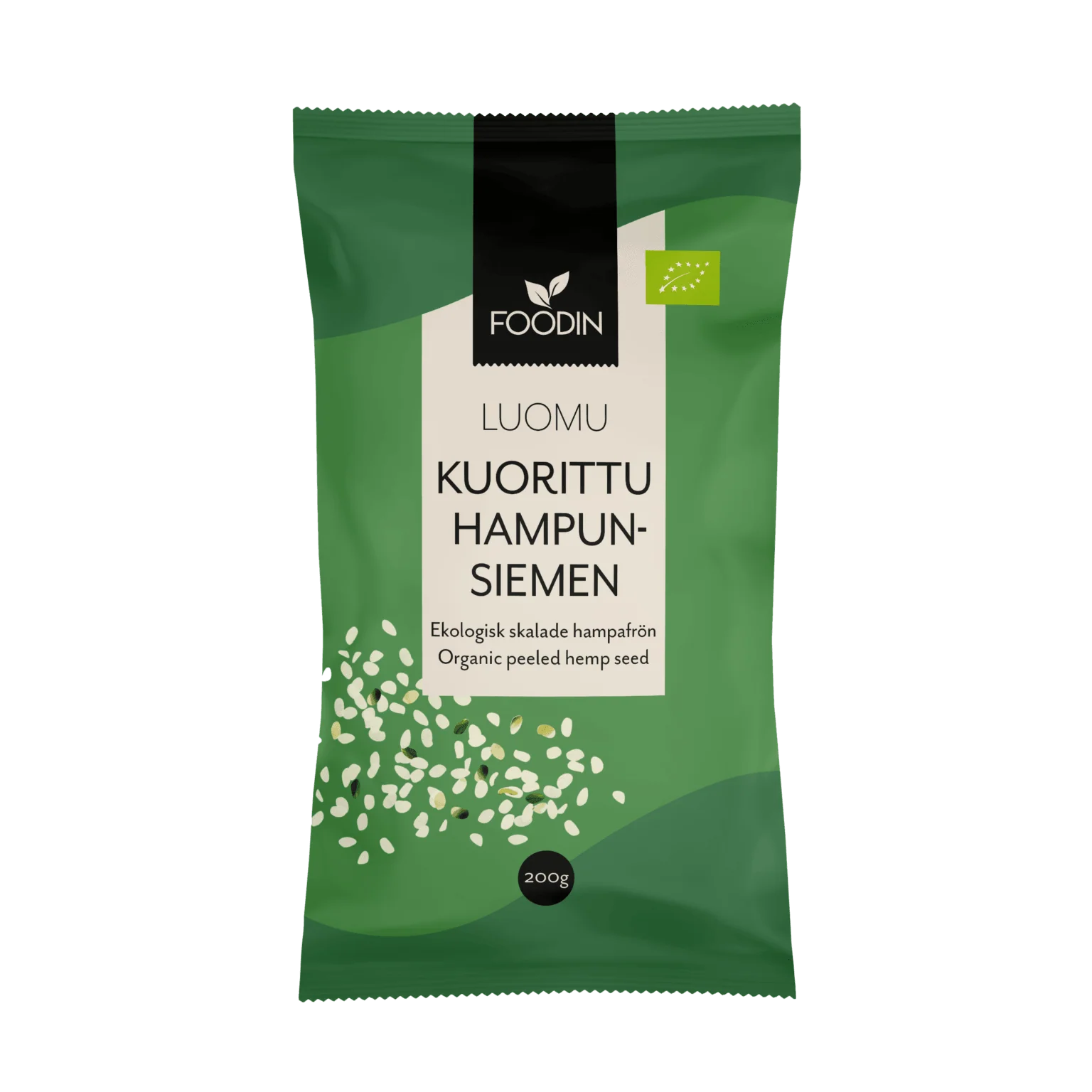 Foodin Luomu Kuorittu Hampunsiemen