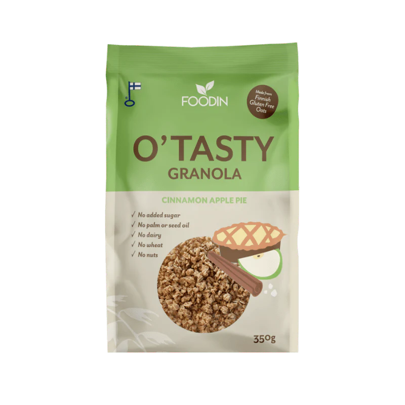 Foodin O`Tasty Kauragranola Cinnamon Apple Pie