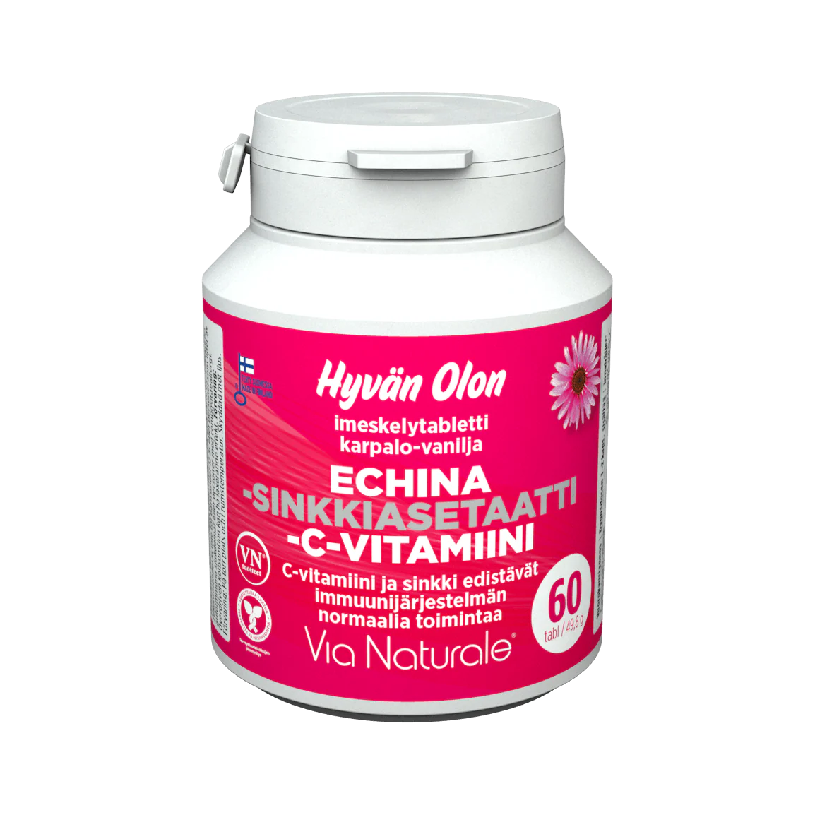 Hyvän Olon Echina Sinkkiasetaatti C-vitamiini