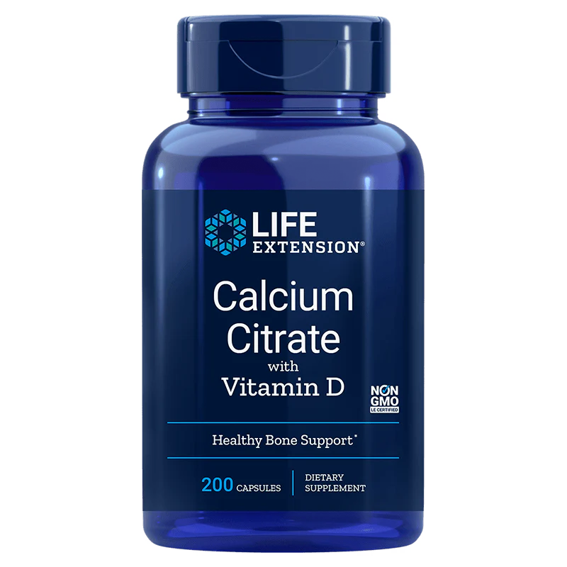 Life Extension Calcium Citrate with Vitamin D