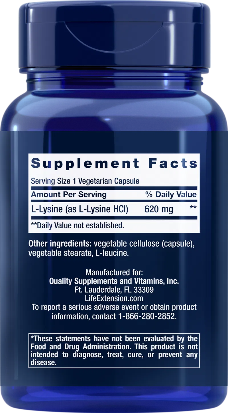 Life Extension L-Lysine - Image 2