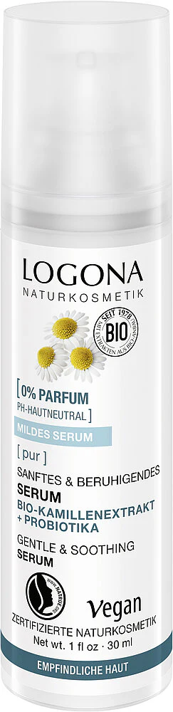 Logona Pur Gentle & Soothing Kasvoseerumi