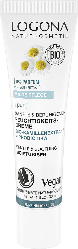 Logona Pur Gentle & Soothing Kasvovoide