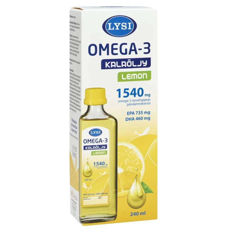 Lysi Omega-3 Lemon