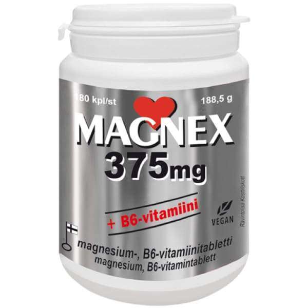 Magnex 375 mg + B6-vitamiini