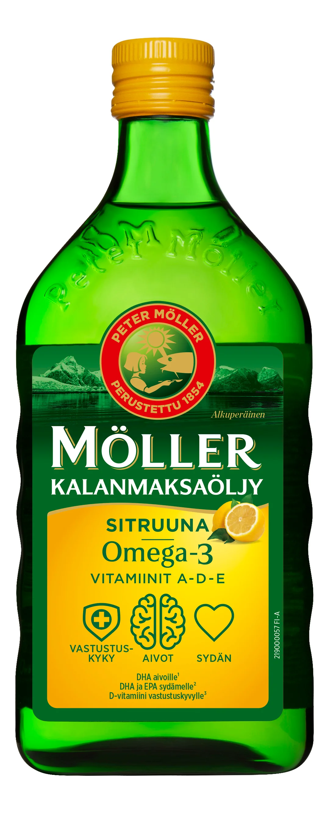 Möller Kalanmaksaöljy sitruuna