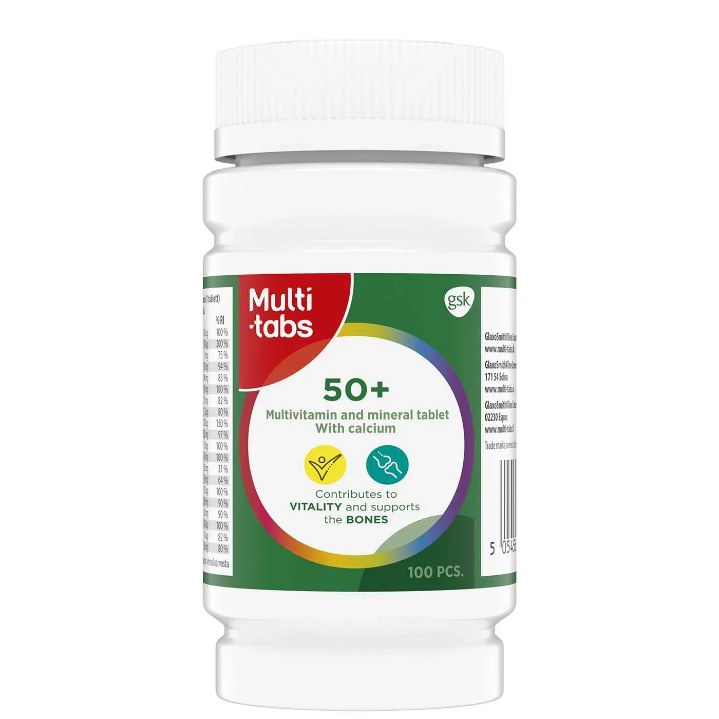 Multi-tabs 50+