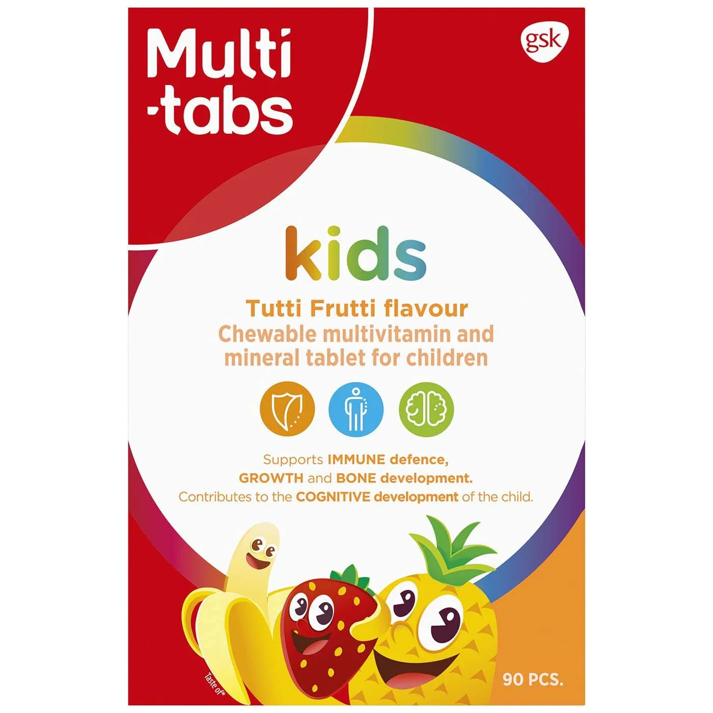 Multi-tabs Kids Tutti Frutti