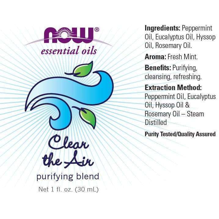 Now Foods Clear The Air Oil Blend - Image 2