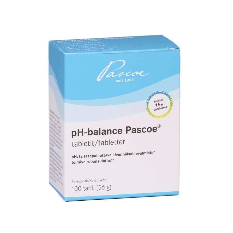 pH-balance PASCOE -tabletit
