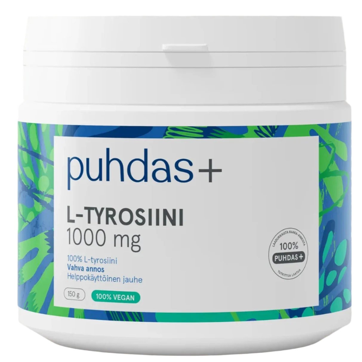 Puhdas+ L-Tyrosiini 1000 mg