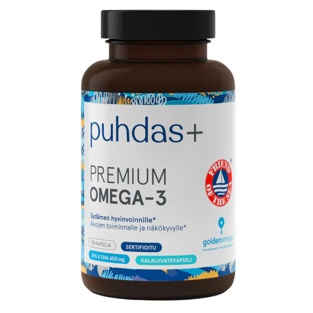 Puhdas+ Premium Omega-3 -kapselit - Image 4