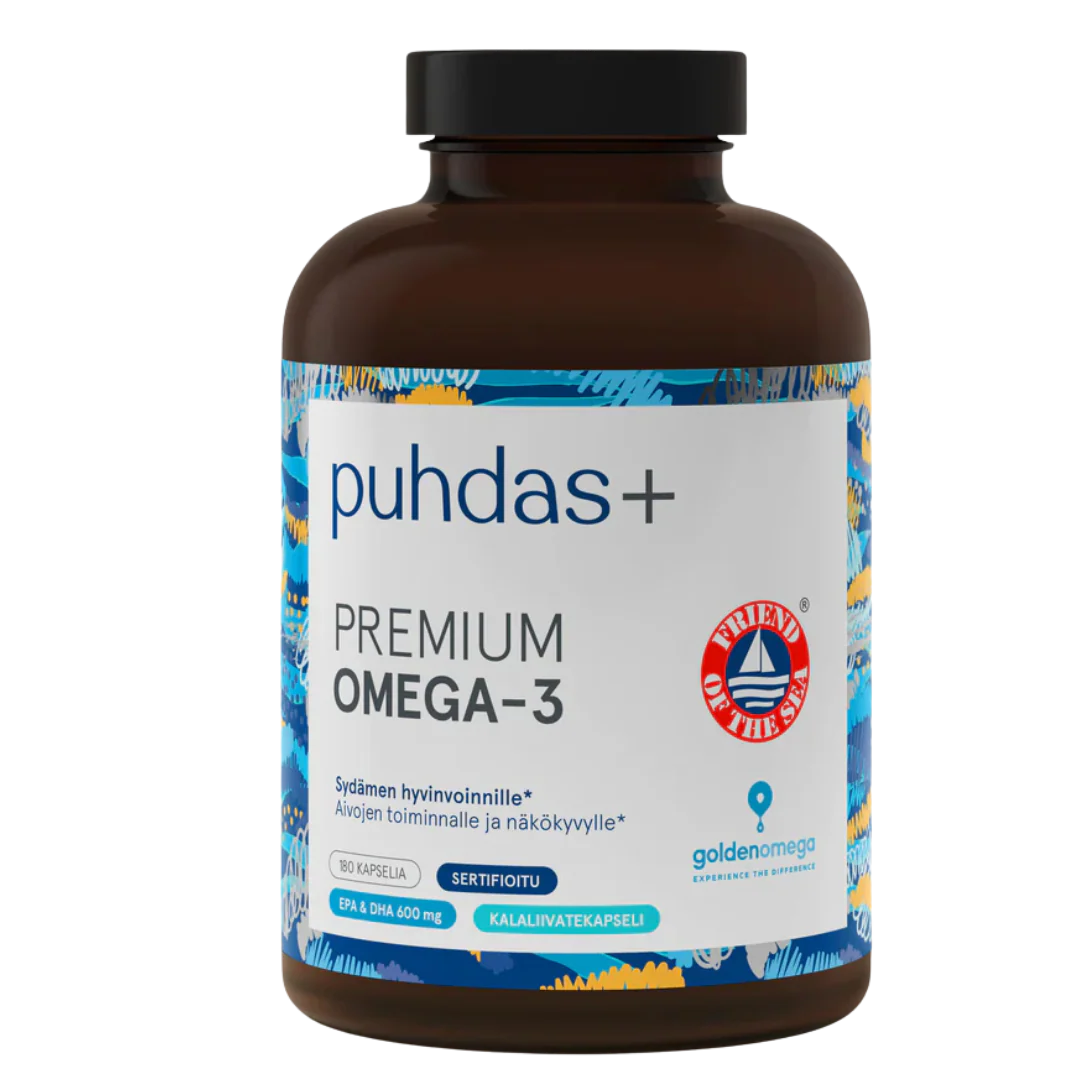 Puhdas+ Premium Omega-3 -kapselit - Image 5