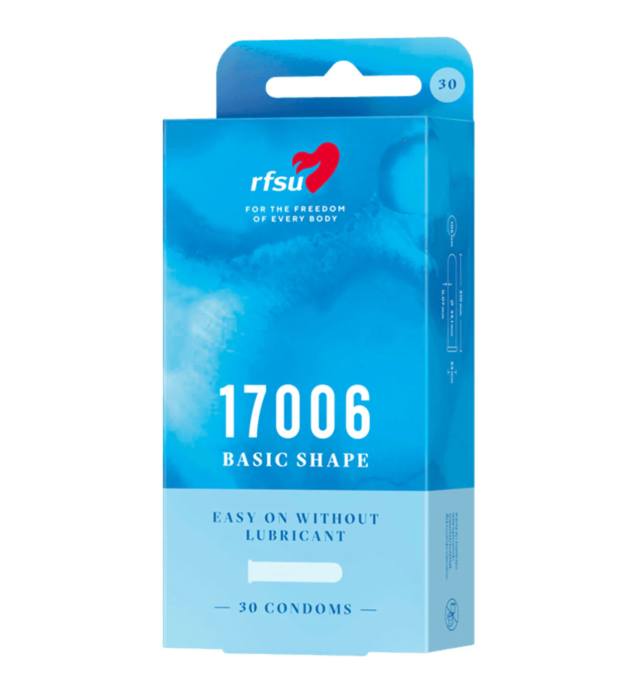 RFSU 17005 Basic Shape Kondomi