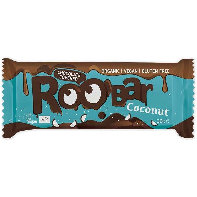 Roobar Luomu Suklaakuorrutteinen Kookospatukka