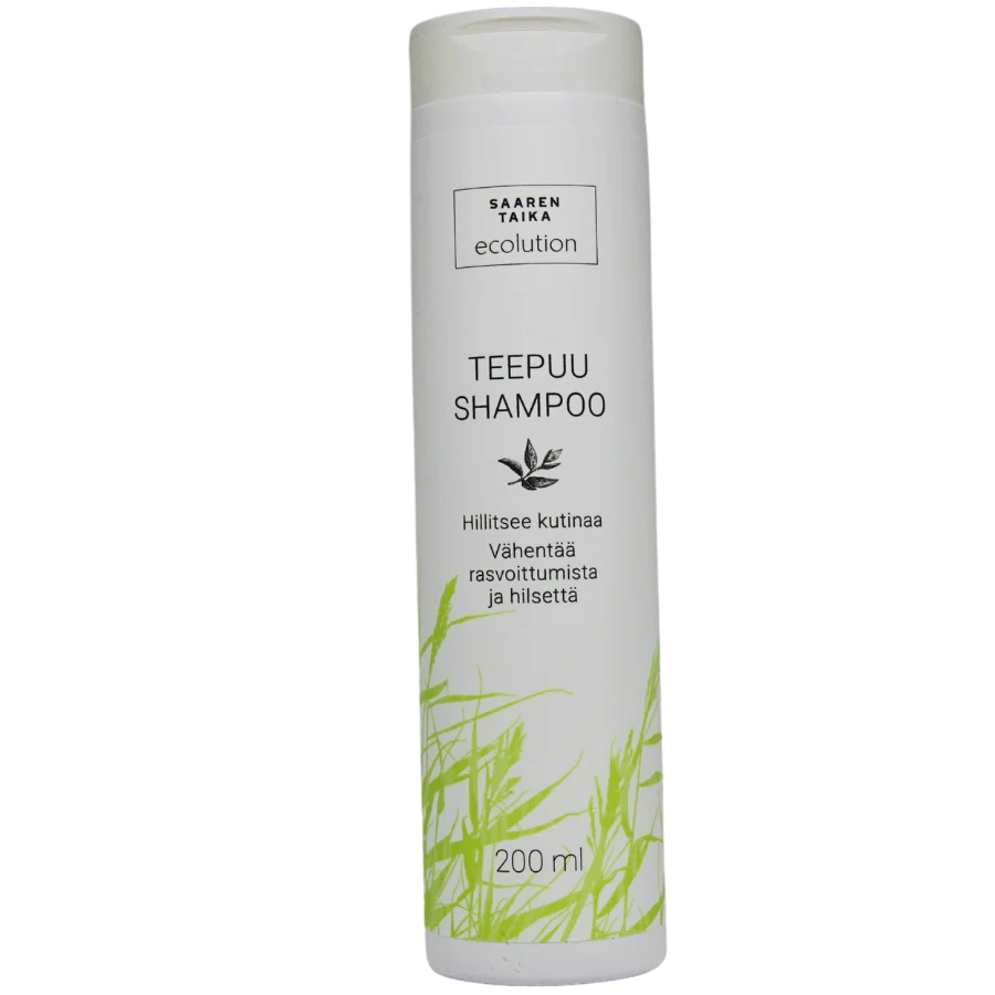 Saaren Taika Ecolution Nestemäinen Teepuushampoo  (Parasta ennen 31.03.2026)