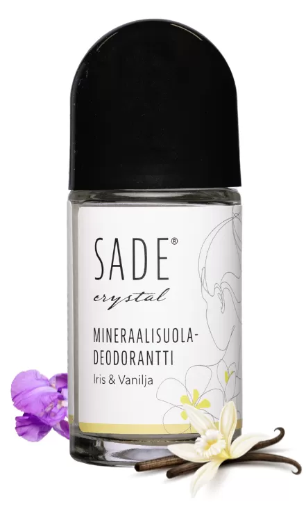 Sade Mineraalisuoladeodorantti Roll-On Iris & Vanilja