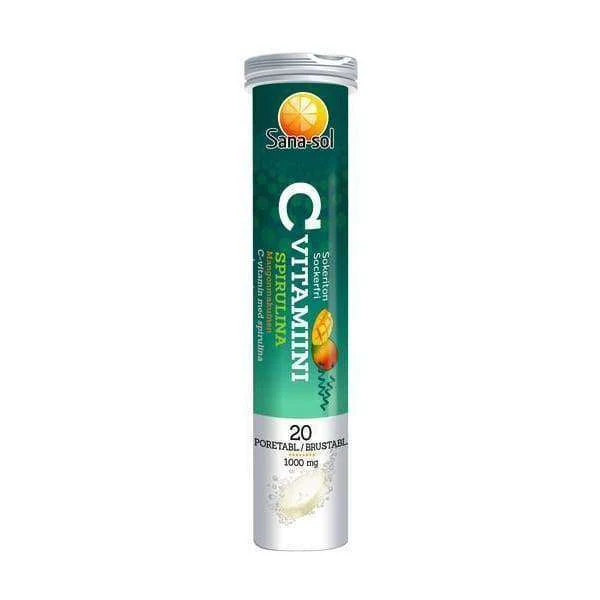 Sana-sol C-vitamiinipore Spirulina-Mango