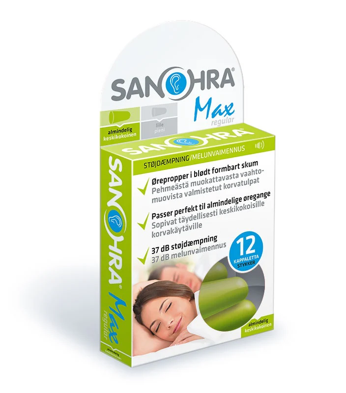 Sanohra Max Korvatulpat