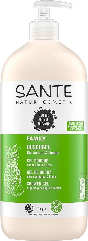 Sante Family Suhkugeeli Ananas & Lime