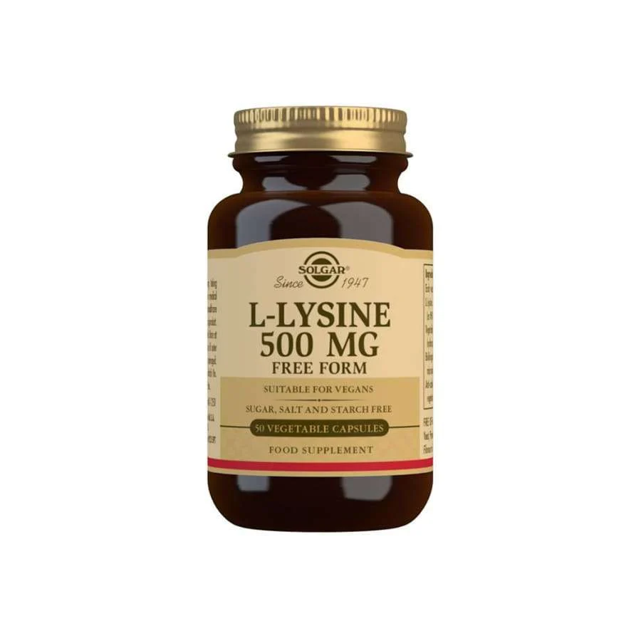 Solgar L-Lysiini 500 mg - Image 2