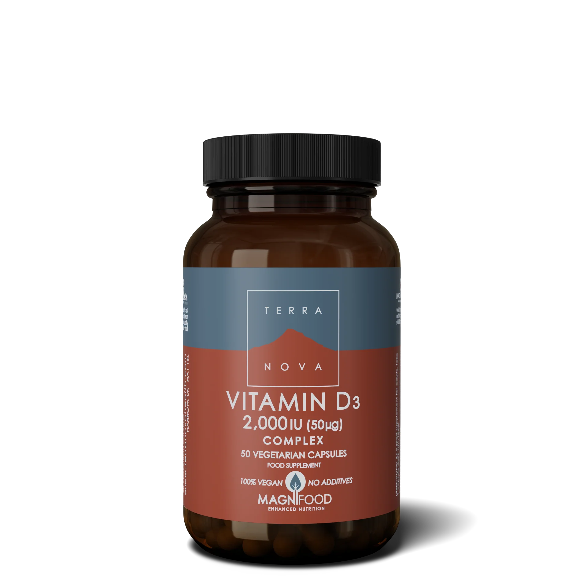Terranova D3-vitamiini 50 ug Complex