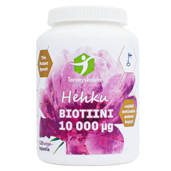 Terveyskaista HEHKU Biotiini 10.000 mikrog