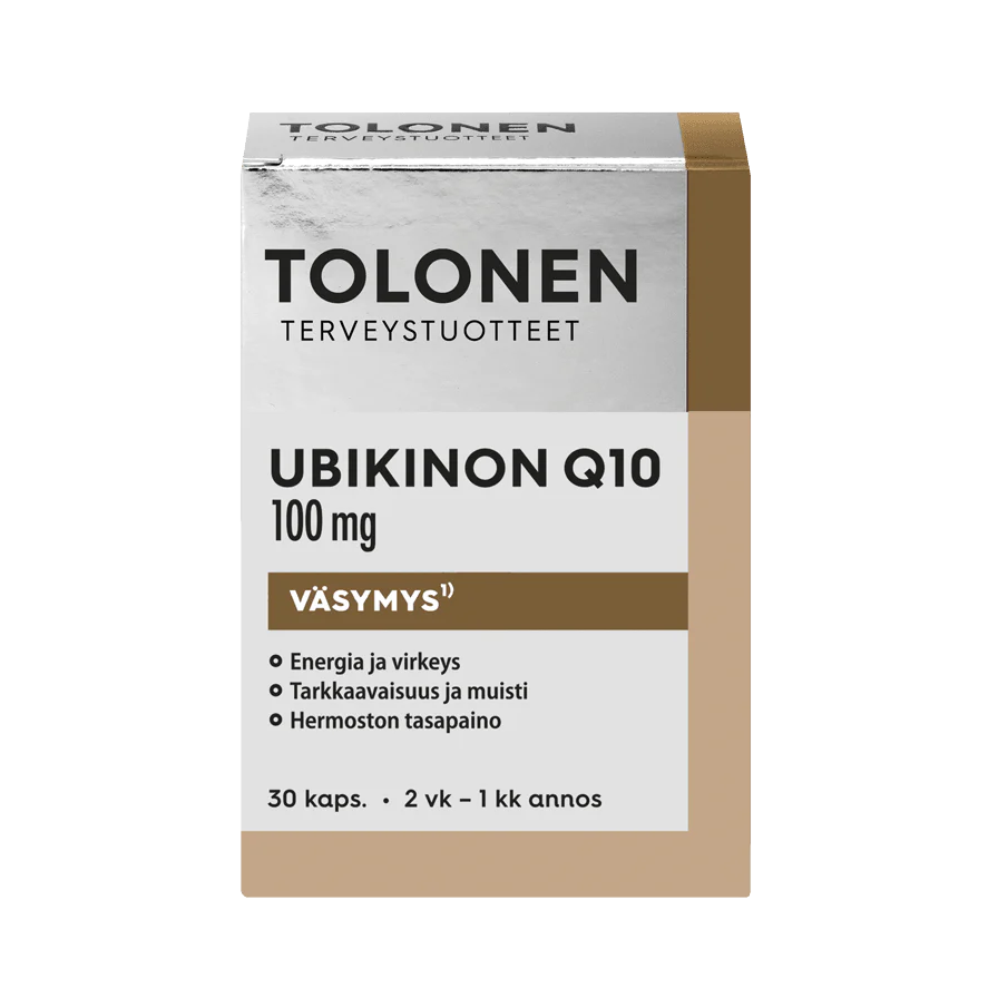 Tolonen Ubikinon 100 mg + B-vitamiinit