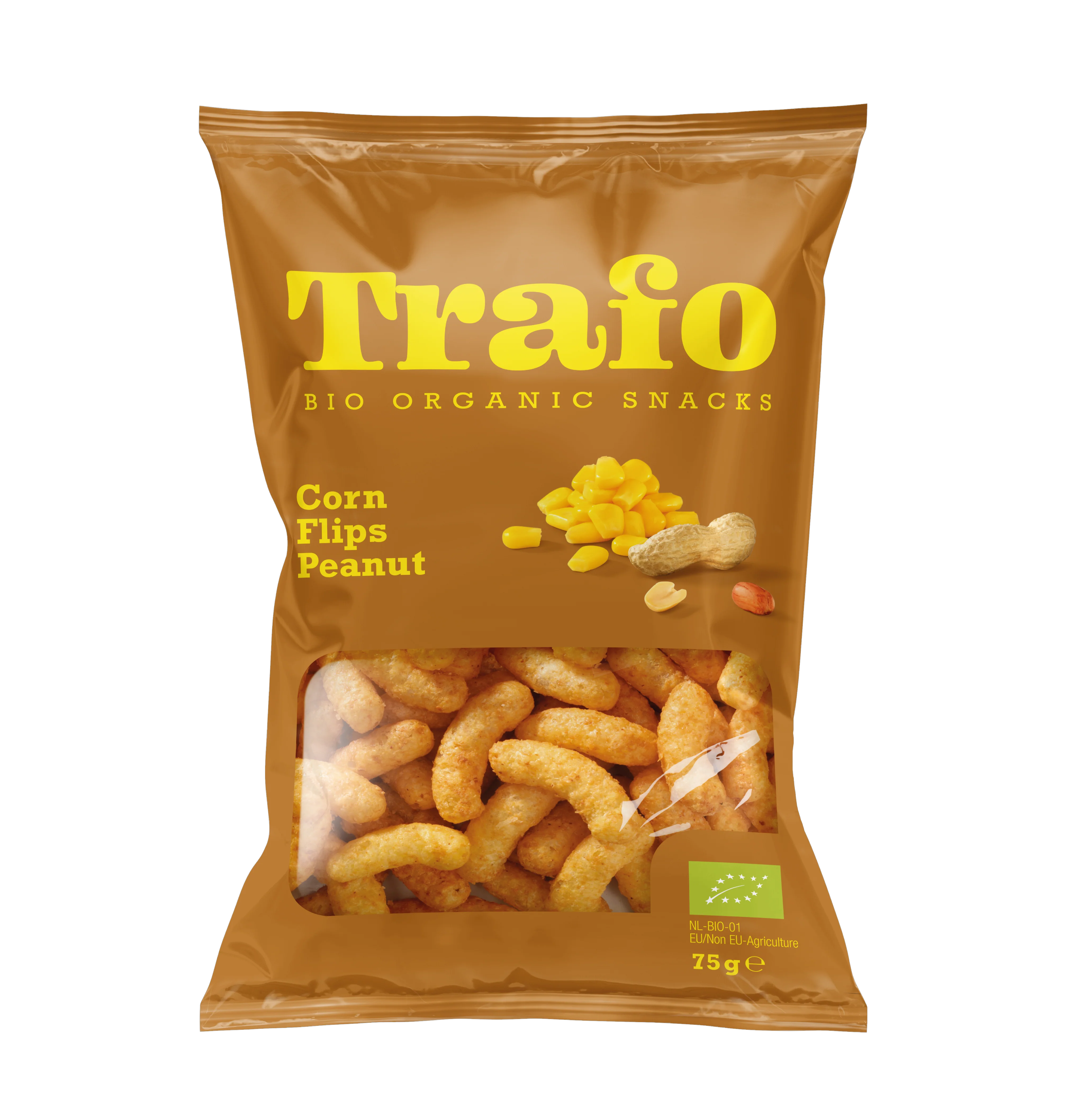 Trafo Luomu Maissi-Maapähkinä Snack (Parasta ennen 14.05.2026)