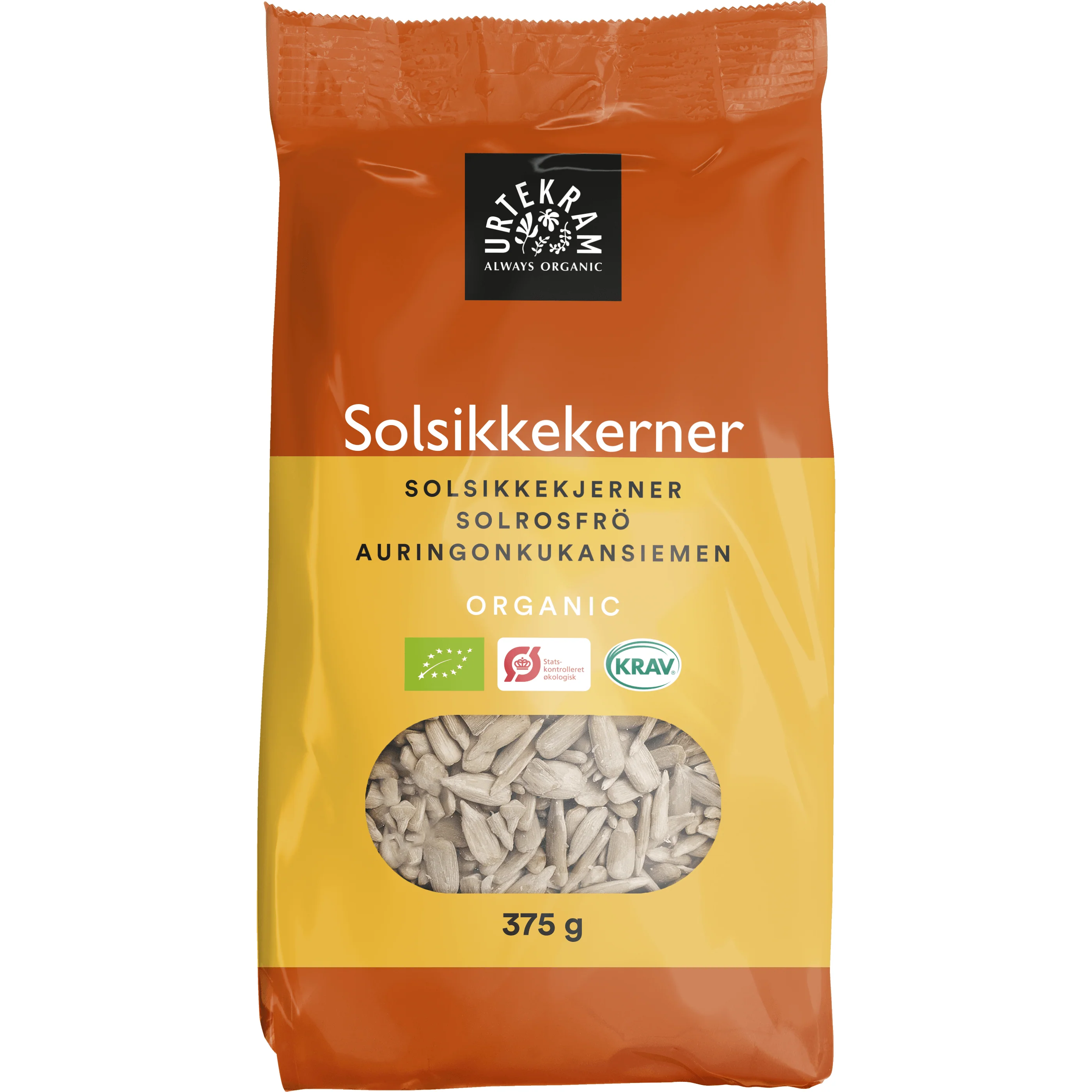Urtekram Luomu Auringonkukansiemen