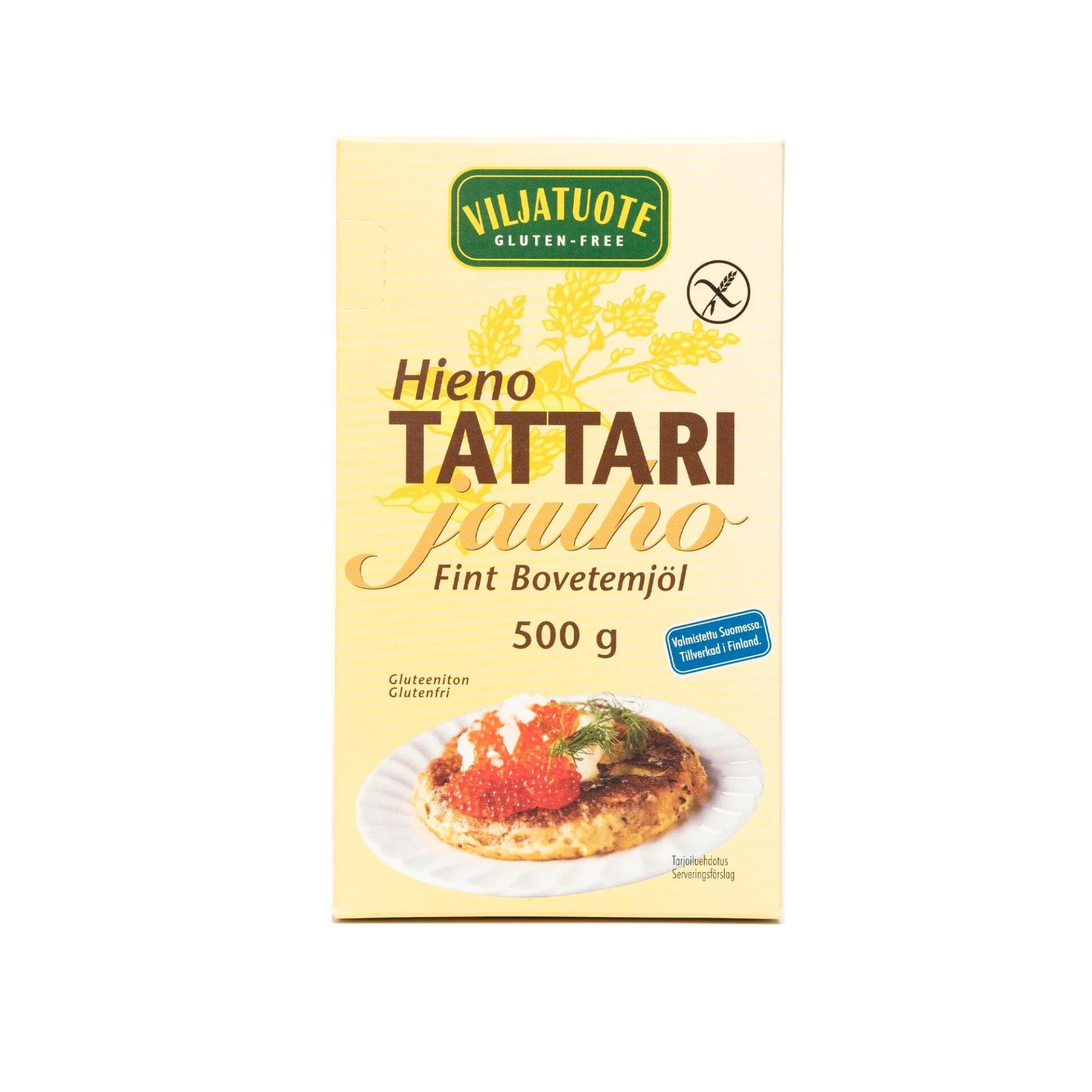 Virtasalmen Viljatuote Gluteeniton Hieno Tattarijauho