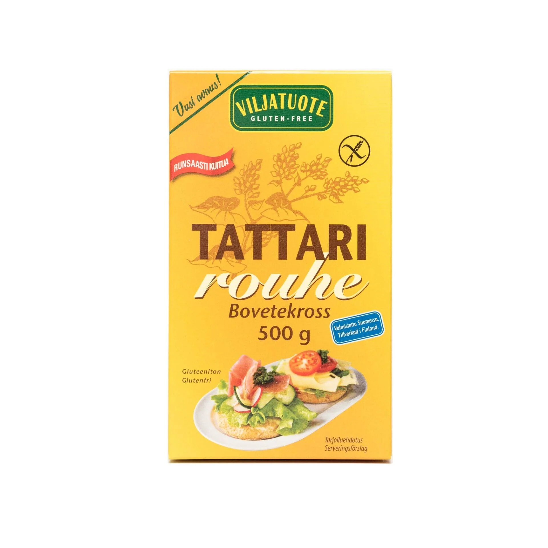 Virtasalmen Viljatuote Gluteeniton Tattarirouhe