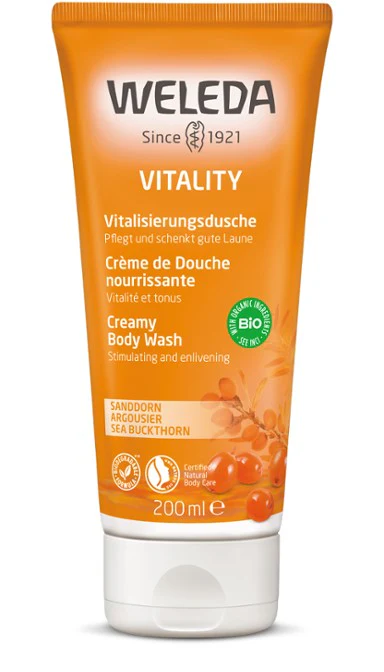 Weleda Sea Buckthorn Creamy Suihkuvoide